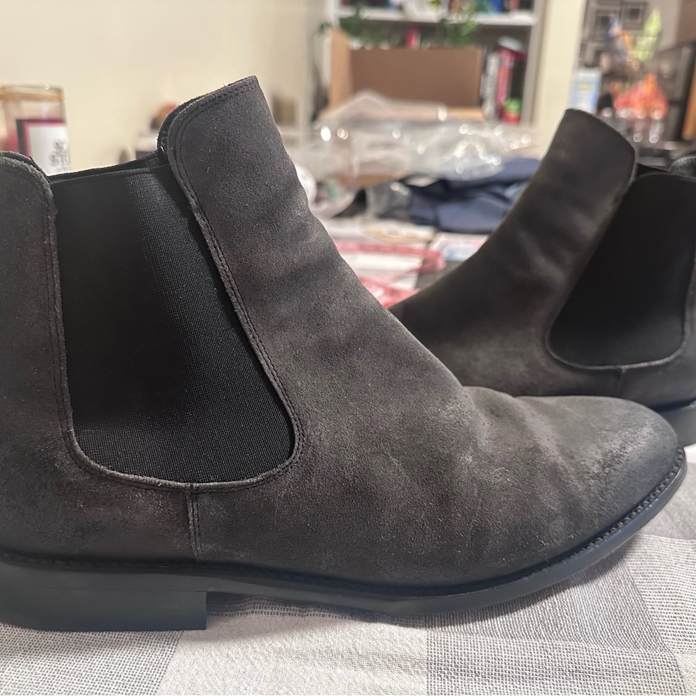 Thursday Boot - Cavalier Shadow Grey Size 12.5 D Suede